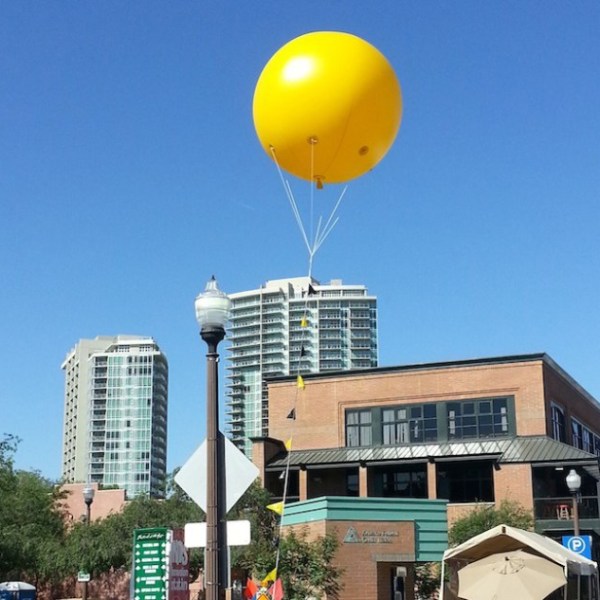 Inflatable Helium Advertising Balloon At Dubai&nbsp;U.A.E